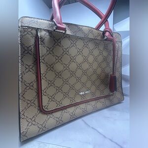 Nine West Bag tan Maroon